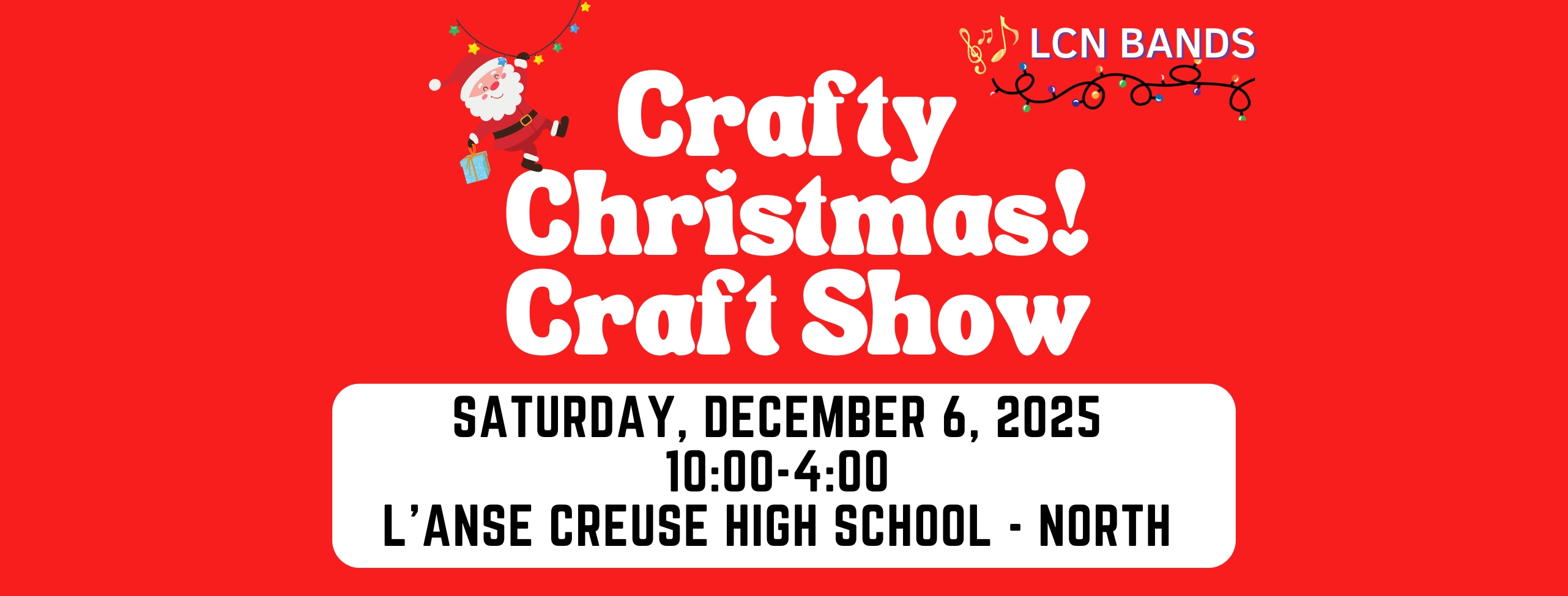 L’Anse Creuse High School North Bands' Christmas Craft Show